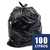 Saco De Lixo Plástico Preto P5 100Litros FormoPlas Pct 100unidades - comprar online