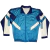 Campera Adidas vintage 

Campera deportiva original Adidas de los años 80/90, confeccionada en Francia. Presenta un diseño geométrico clásico en tonos azul, blanco y azul oscuro, con las icónicas tres tiras en las mangas. Una prenda que captura a la perfe