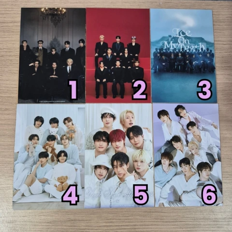 QUADRINHOS A6 BOYGROUPS (PRONTA ENTREGA) - loja online