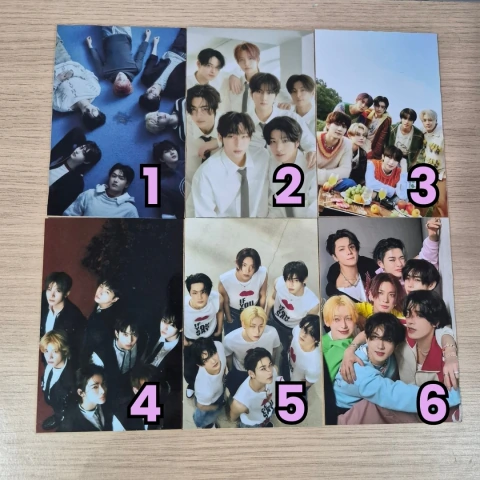 Imagem do QUADRINHOS A6 BOYGROUPS (PRONTA ENTREGA)
