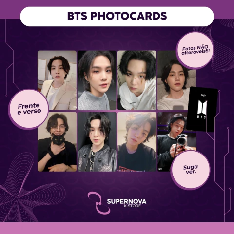 KIT PHOTOCARDS BTS INDIVIDUAL (FANMADE) - loja online