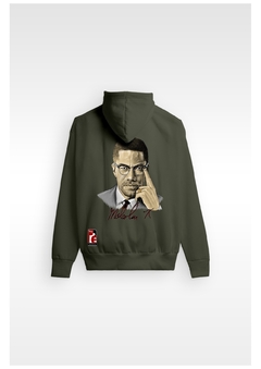Imagem do Moletom Canguru Fechado - Malcolm X