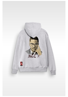 Moletom Canguru Fechado - Malcolm X - comprar online