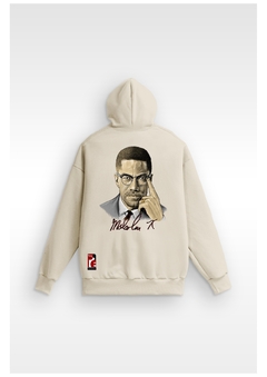 Moletom Canguru Fechado - Malcolm X - comprar online