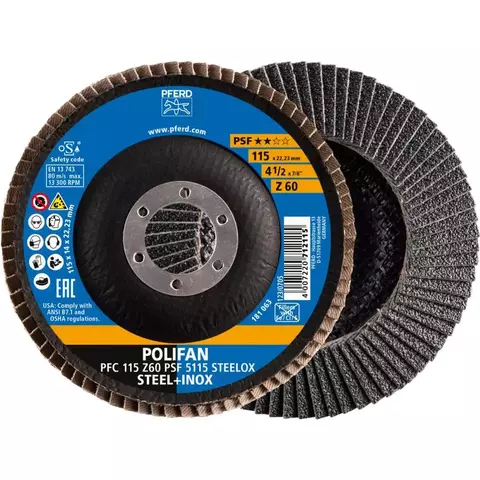 Disco Flap POLIFAN PFC 115 Z60 STEELOX