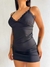 VESTIDO SATEN PUNTILLAS