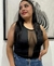 Musculosa con escote tull - comprar online