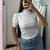 REMERA CON CUELLO Y MANGA PRINCESAS