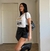 SHORT POLLERA ENGOMADO - comprar online
