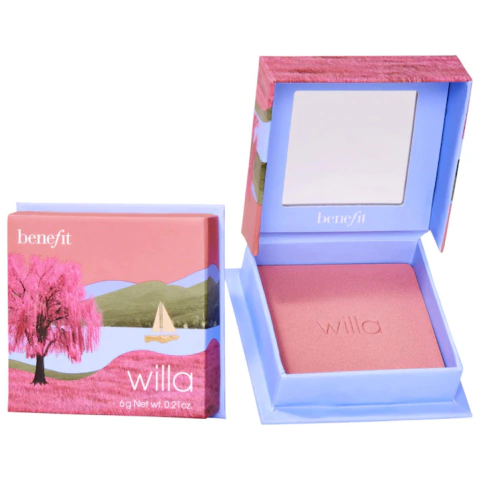 Benefit Cosmetics - MINI Blush sedoso en polvo - Color duradero