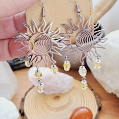 Aros Citrino y Sol - comprar en línea