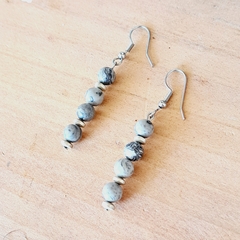 Aros Jaspe Gris