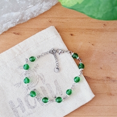 Pulsera de piedra Moldavita - comprar en línea