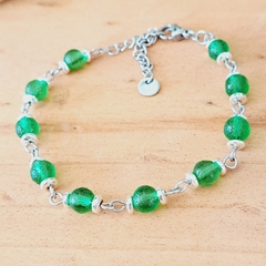 Pulsera de piedra Moldavita en internet