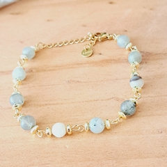 Pulsera de piedra Labradorita