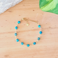 Pulsera de piedra Turquesa - tienda en línea