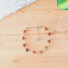 Pulsera de piedra Jaspe Rojo - comprar en línea