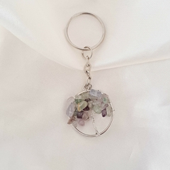 Llavero con piedra Fluorita - comprar en línea