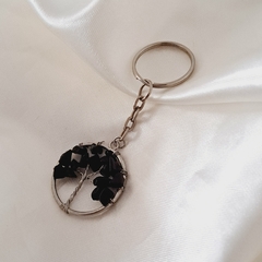 Llavero con piedra Obsidiana - comprar en línea
