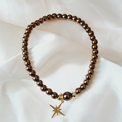 Pulsera Hematita De Cobre