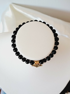 Pulsera Turmalina con dije nudo de bruja en internet