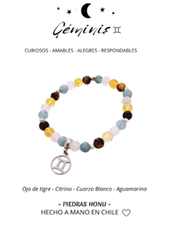 Pulsera Amuleto Géminis en internet