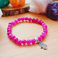 Pulsera de piedra Turmalina rosa