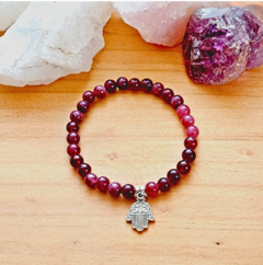 Pulsera de piedra Granate - comprar en línea