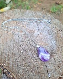 Collar con piedra de Amatista - comprar en línea