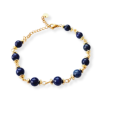 Pulsera de piedra Lapizlázuli - HONU MÍSTICA