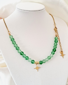 Collar - Gargantilla de piedra natural Aventurina - comprar en línea