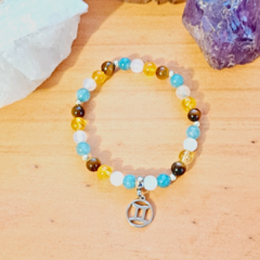 Pulsera Amuleto Géminis - PIEDRAS HONU