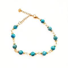 Pulsera de piedra Turquesa - comprar en línea