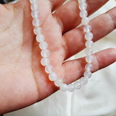 Collar de piedra Cuarzo Blanco