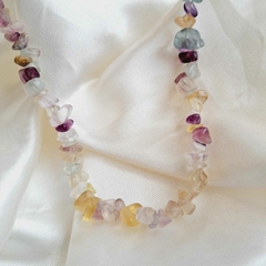 Collar de piedra Fluorita - comprar en línea