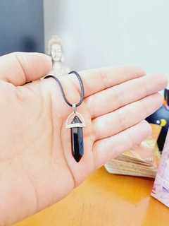 Collar de piedra obsidiana - comprar en línea