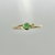 Anillo esmeralda T: 5 y 1/2 | 1,14g - comprar en línea