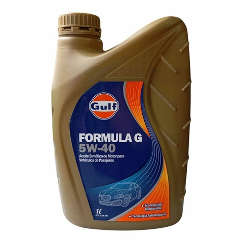 Aceite Sintético Formula G Gulf 5w40 1 Litro