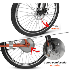 Bicicleta Motorizada 80cc Caiçara – Aro 26 com Motor Moskito na internet