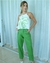 Calça linho verde