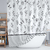 Cortina Baño Estampada Tela Microfibra Poliéster 180x180 Cm - Normita Room