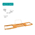 Estante Organizador Bandeja Cruce De Bañera Bambú 70x21x3 Cm en internet