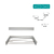 Estante De Pared Plegable Tendedero Aluminio 80x39.5x9.5 Cm en internet