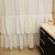 Cortina Baño Tusor Doble Volado 100% Algodon 180x180 Cm - comprar online