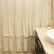 Imagen de Cortina Baño Tusor Doble Volado 100% Algodon 180x180 Cm