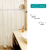 Cortina Baño Tusor Volado Puntilla 100% Algodon 180x180 Cm en internet