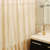 Imagen de Cortina Baño Tusor Volado Puntilla 100% Algodon 180x180 Cm