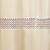Cortina Baño Tusor Volado Puntilla 100% Algodon 180x180 Cm - comprar online