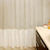Cortina Baño Tusor Volado Puntilla 100% Algodon 180x180 Cm - comprar online