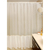 Cortina Baño Tusor Volado Puntilla 100% Algodon 180x180 Cm - Normita Room